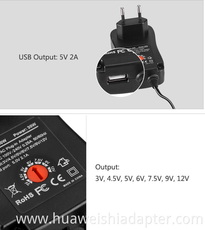 Eu plug wall charger